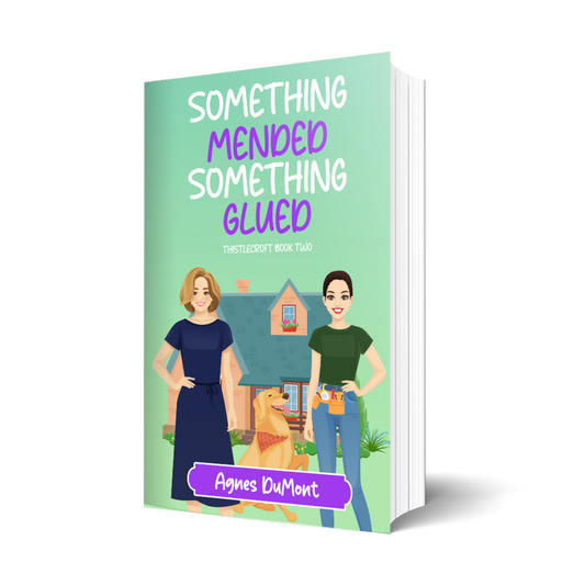 Something Mended Something Glued Signed Paperback